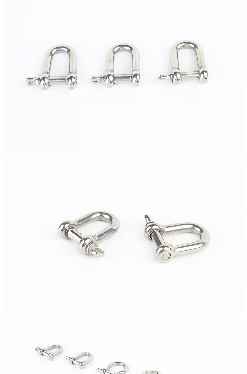 不銹鋼D型弓型卸扣_07